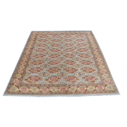 Revival 4' 11" X 6' 4" Wool Hand Knotted Rug