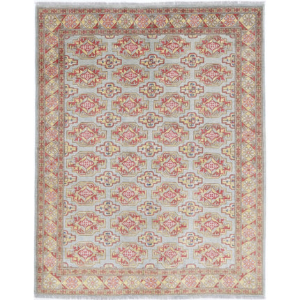 Revival Wool Hand Knotted Rug IVA0015347 - Natalia Rugs