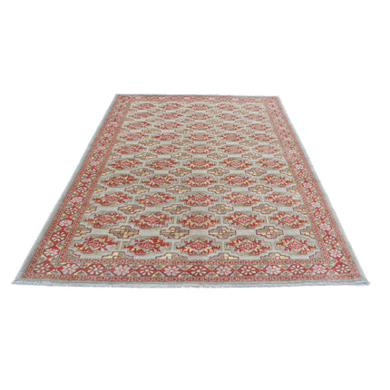 Revival 5' 7" X 7' 9" Wool Hand Knotted Rug