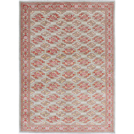 Revival Wool Hand Knotted Rug IVA0015349 - Natalia Rugs