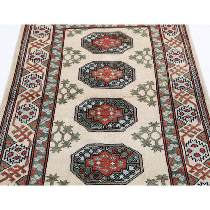 Revival 3' 3" X 4' 11" Wool Hand Knotted Rug