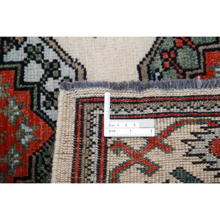 Revival 3' 3" X 4' 11" Wool Hand Knotted Rug