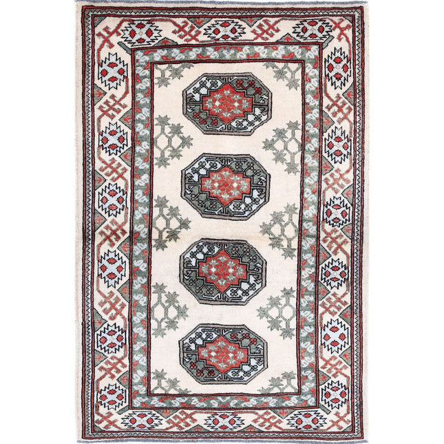 Revival Wool Hand Knotted Rug IVA0015530 - Natalia Rugs