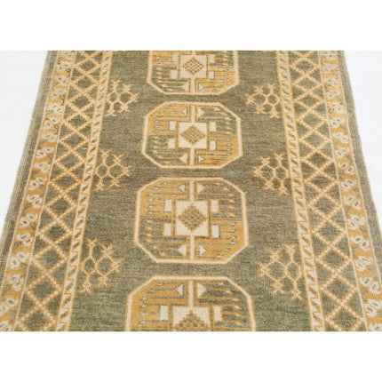 Revival 3' 1" X 5' 1" Wool Hand Knotted Rug