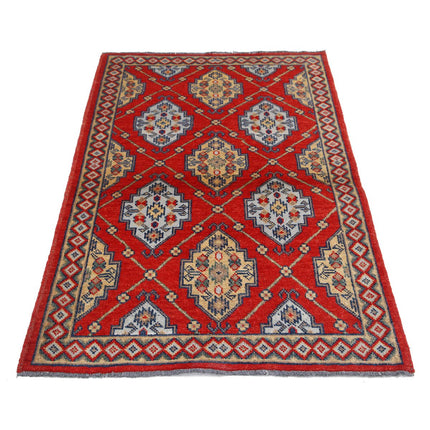 Revival 3' 4" X 5' 1" Wool Hand Knotted Rug