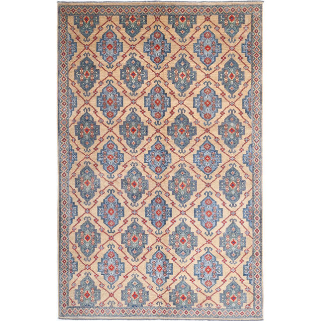 Revival Wool Hand Knotted Rug IVA0015538 - Natalia Rugs