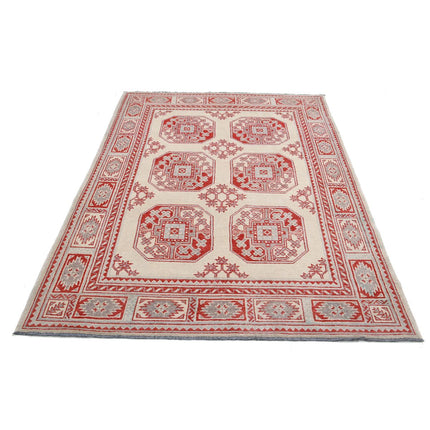 Revival 4' 8" X 7' 0" Wool Hand Knotted Rug