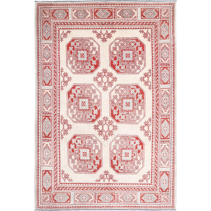 Revival Wool Hand Knotted Rug IVA0015539 - Natalia Rugs