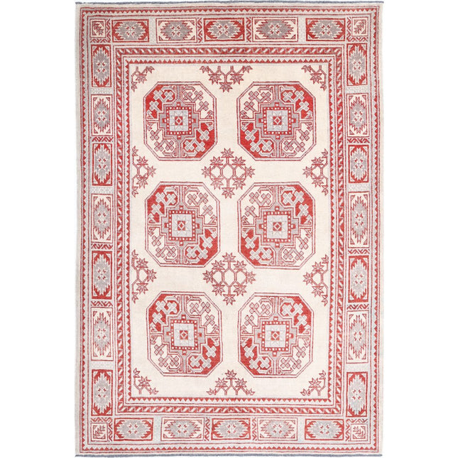 Revival Wool Hand Knotted Rug IVA0015539 - Natalia Rugs