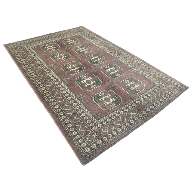 Revival 5' 6" X 8' 3" Wool Hand Knotted Rug