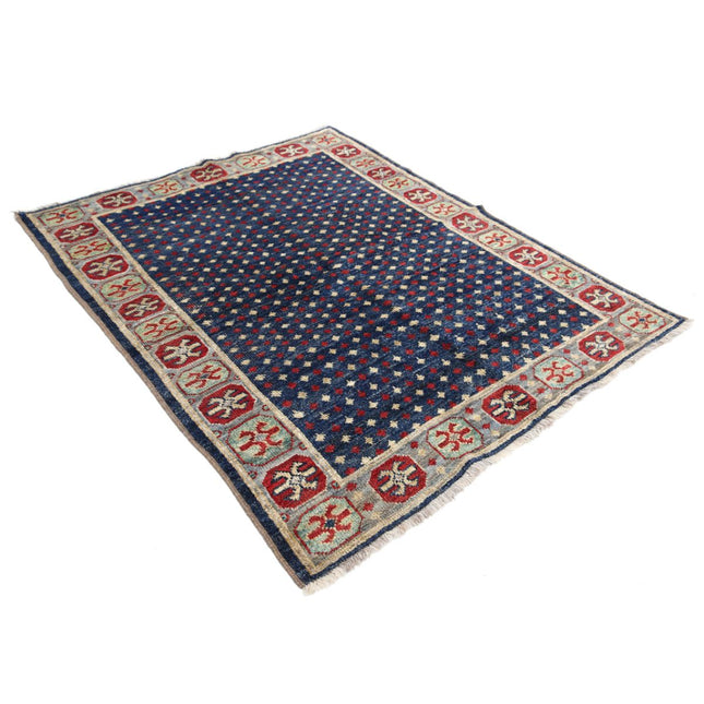 Revival 4' 11" X 6' 3" Wool Hand Knotted Rug