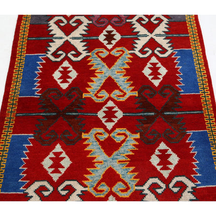 Revival 3' 3" X 5' 0" Wool Hand Knotted Rug