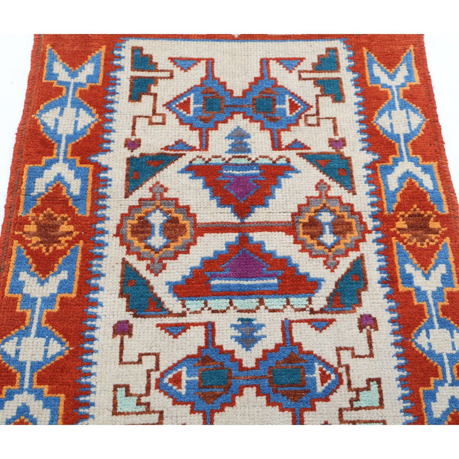 Revival 2' 6" X 3' 8" Wool Hand Knotted Rug
