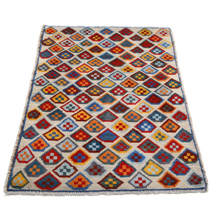 Revival 2' 9" X 3' 10" Wool Hand Knotted Rug