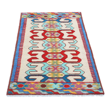 Revival 2' 7" X 4' 1" Wool Hand Knotted Rug