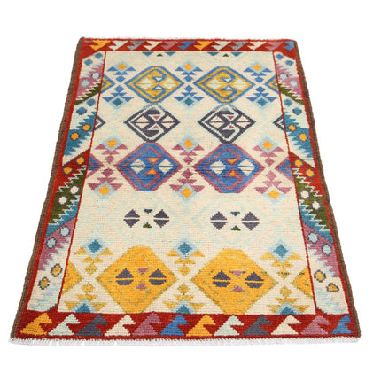 Revival 2' 9" X 4' 0" Wool Hand Knotted Rug