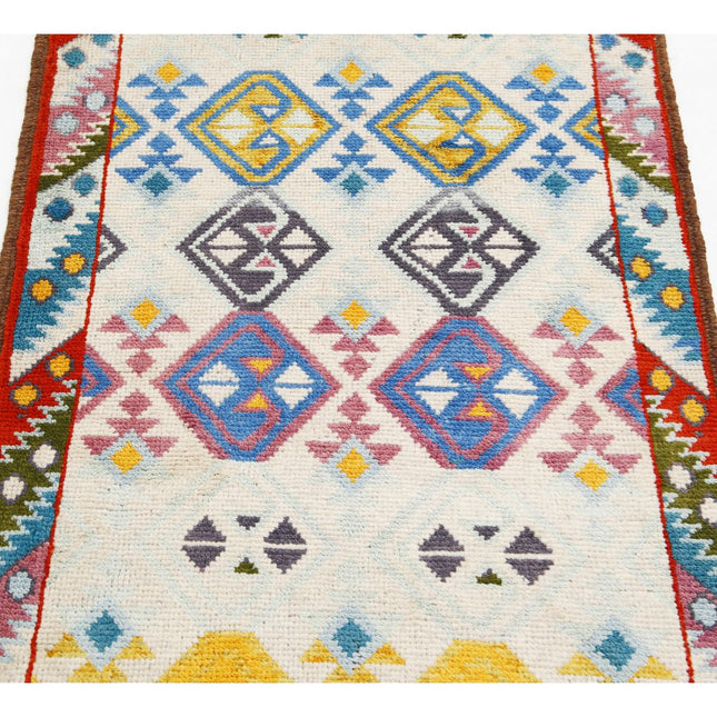 Revival 2' 8" X 4' 1" Wool Hand Knotted Rug