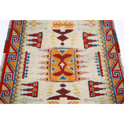 Revival 2' 7" X 4' 2" Wool Hand Knotted Rug