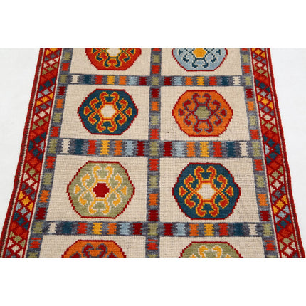 Revival 2' 8" X 4' 1" Wool Hand Knotted Rug