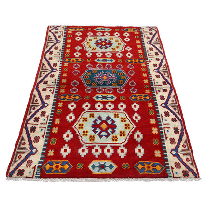 Revival 3' 5" X 5' 1" Wool Hand Knotted Rug