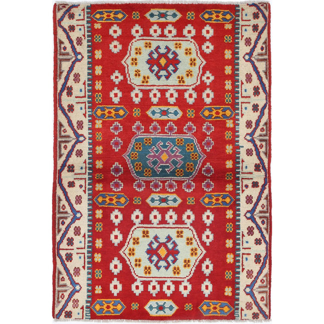 Revival Wool Hand Knotted Rug IVA0015663 - Natalia Rugs