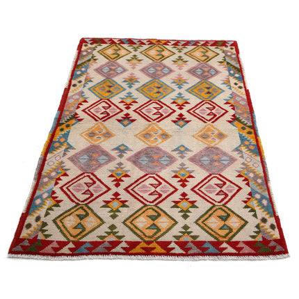 Revival 3' 4" X 5' 0" Wool Hand Knotted Rug