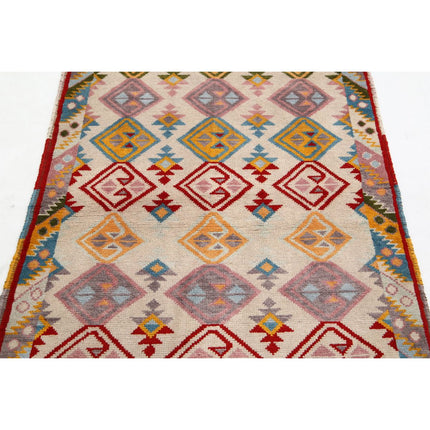 Revival 3' 4" X 5' 0" Wool Hand Knotted Rug