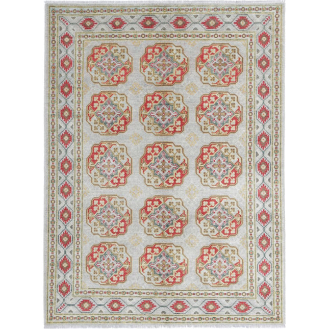 Revival Wool Hand Knotted Rug IVA0015796 - Natalia Rugs