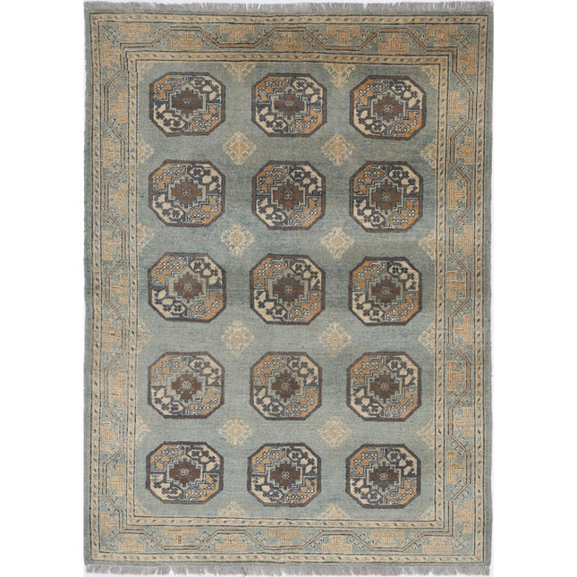 Revival Wool Hand Knotted Rug IVA0015799 - Natalia Rugs