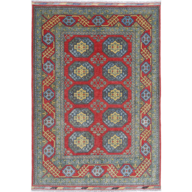 Revival Wool Hand Knotted Rug IVA0015800 - Natalia Rugs