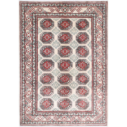 Revival Wool Hand Knotted Rug IVA0015818 - Natalia Rugs