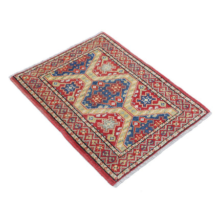 Revival 2' 2" X 2' 10" Wool Hand Knotted Rug