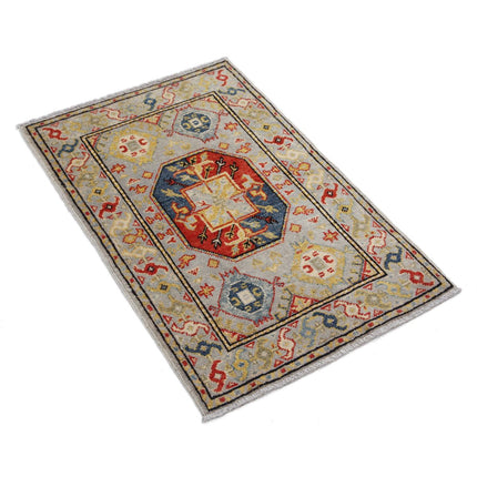 Revival 2' 0" X 3' 2" Wool Hand Knotted Rug