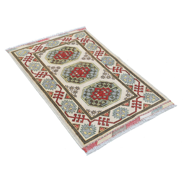 Revival 2' 5" X 3' 10" Wool Hand Knotted Rug