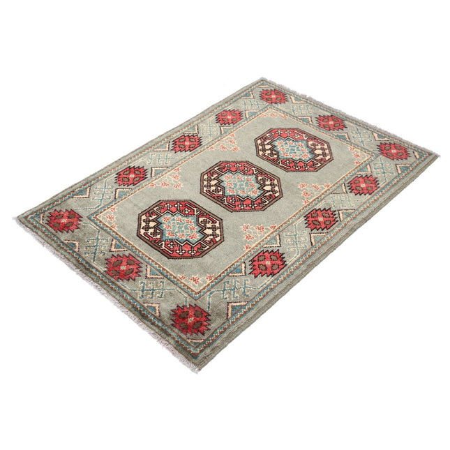 Revival 2' 8" X 4' 0" Wool Hand Knotted Rug