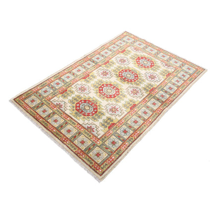 Revival 3' 2" X 4' 9" Wool Hand Knotted Rug