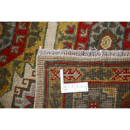 Revival 3' 2" X 4' 9" Wool Hand Knotted Rug