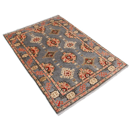 Revival 3' 5" X 4' 10" Wool Hand Knotted Rug