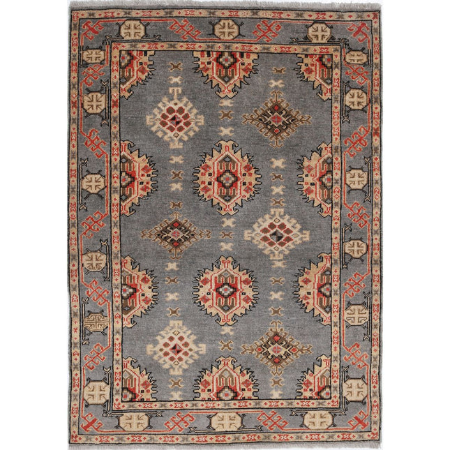 Revival Wool Hand Knotted Rug IVA0015845 - Natalia Rugs