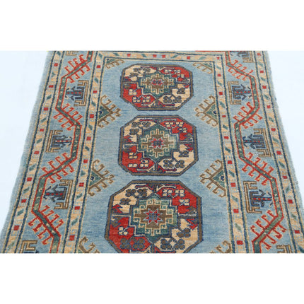 Revival 3' 0" X 4' 8" Wool Hand Knotted Rug