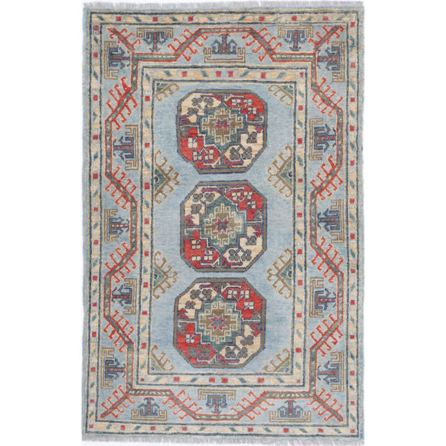 Revival Wool Hand Knotted Rug IVA0015848 - Natalia Rugs