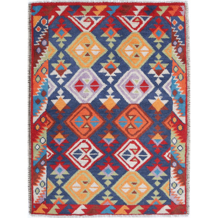 Revival Wool Hand Knotted Rug IVA0015875 - Natalia Rugs