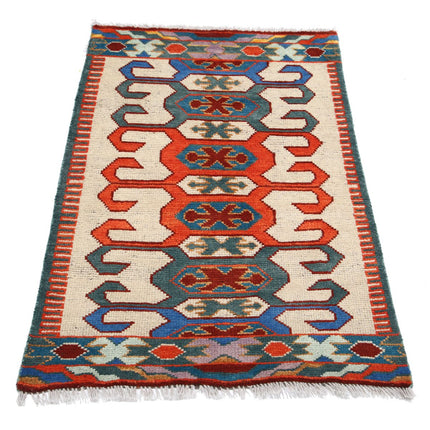 Revival 2' 7" X 3' 10" Wool Hand Knotted Rug