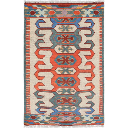 Revival Wool Hand Knotted Rug IVA0015878 - Natalia Rugs