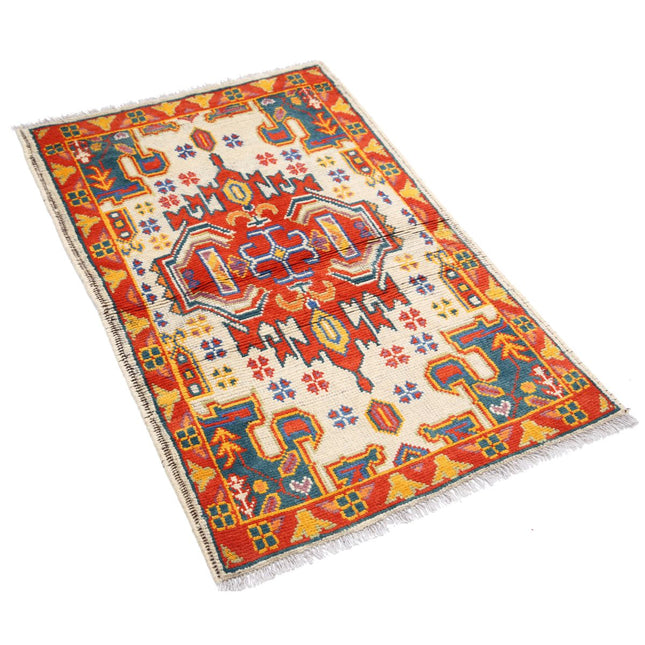 Revival 2' 6" X 4' 1" Wool Hand Knotted Rug