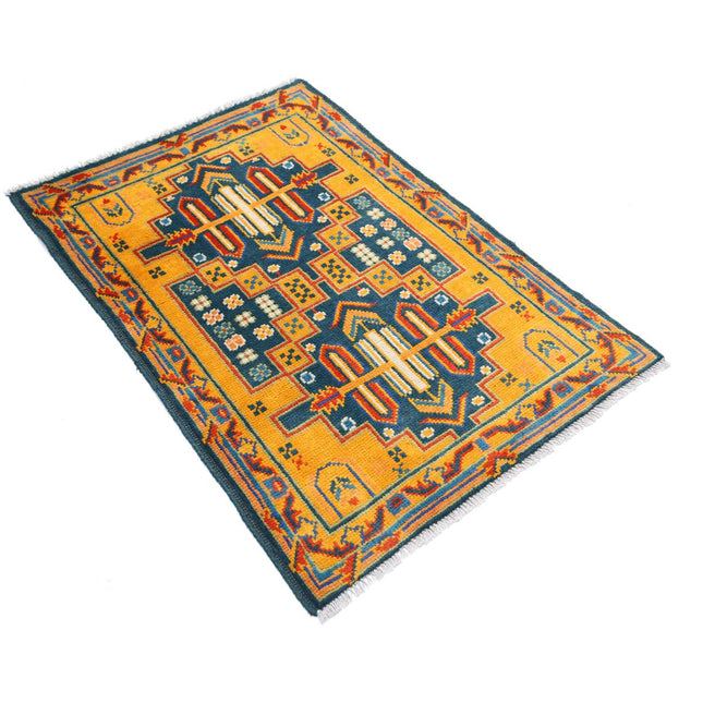 Revival 2' 7" X 3' 8" Wool Hand Knotted Rug