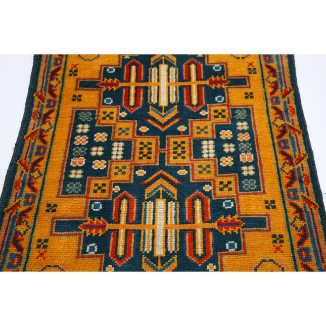Revival 2' 7" X 3' 8" Wool Hand Knotted Rug