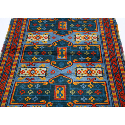 Revival 3' 5" X 4' 10" Wool Hand Knotted Rug