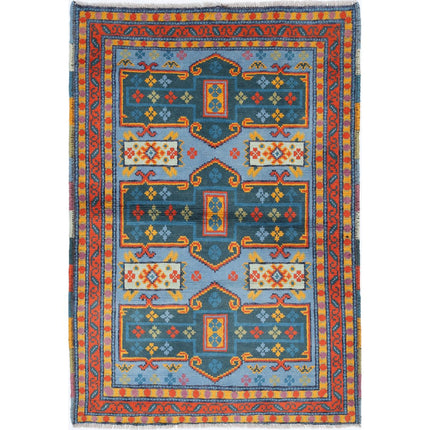 Revival Wool Hand Knotted Rug IVA0015885 - Natalia Rugs