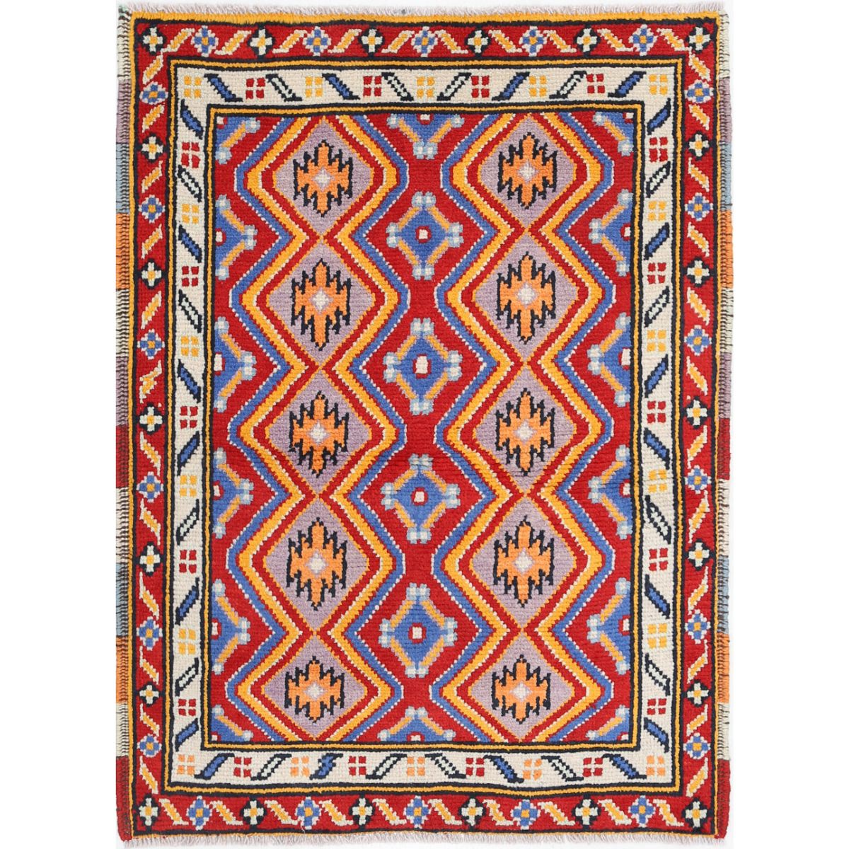 Revival 2' 7" X 3' 9" Wool Hand Knotted Rug
